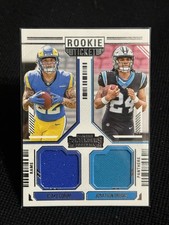2024  - Rookie Ticket Dual Swatches Blake Corum, Jonathon Brooks