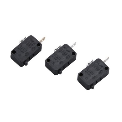 3PCS Microwave Door Switch Replacement 16A 2 Normally Open 1 Normally Closes