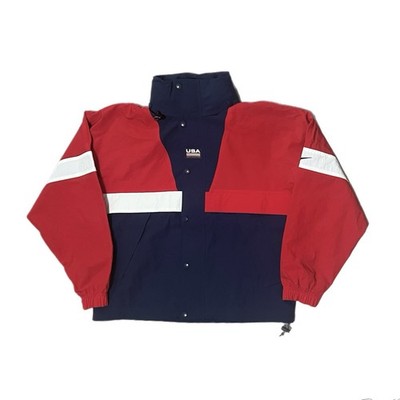 Used Size Small Nike NikeLab NRG Swoosh Team USA Dream Team Red Striped Jacket