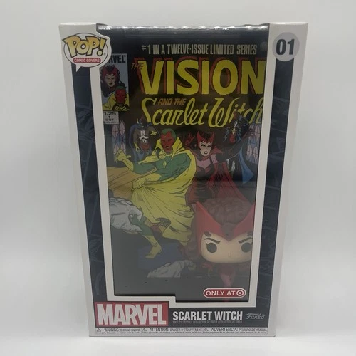 Funko Pop! Comic Covers Marvel Scarlet Witch Target 01