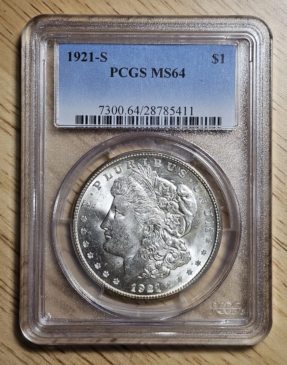 MS 64 Graded 1921 Year Morgan US Dollars (1878-1921) for sale | eBay