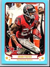2013 Topps Magic Blue Mini Arian Foster 302