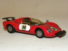 VINTAGE MINIATURE CORGI TOYS VOITURE DE COURSE FERRARI 206 DINO SPORT 1/43 N°344