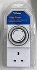 24 Hour Plug In Timer Switch Electric Mains Time Clock Socket UK 3 Pin Adapter
