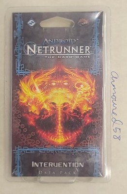 Android Netrunner - Intervention Data Pack (Flashpoint) TCG New Sealed ...