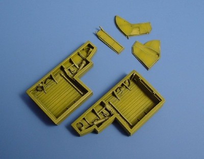 P-47 Thunderbolt wheel bays for ACADEMY / 1:72 - Aires 7055