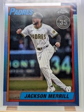 2025 Topps Chrome Update Series - 1990 Topps Baseball Jackson Merrill #90CU-5