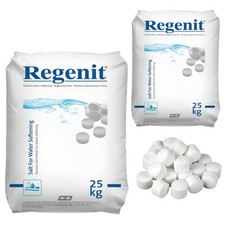 2 x 25kg Vacuum Salt Tablets for Water Softeners Regeneration Salt Prevent Scale 0.88 per kilo