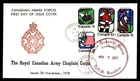 Mayfairstamps Canada FDC 1973 royal army chaplain corps Christmas frank First Da