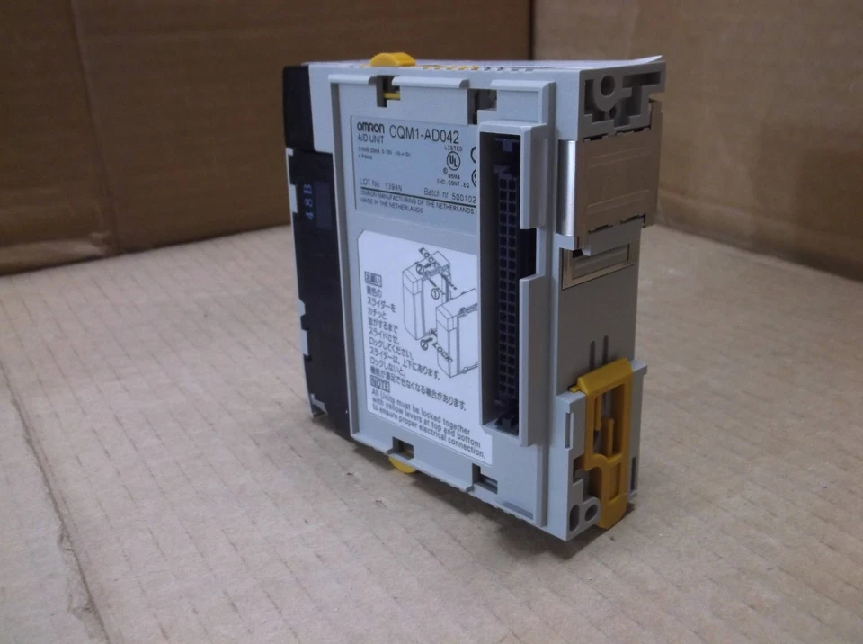 CQM1-AD042 Omron NEW In Box PLC 4 Point Analog Input Module Card CQM1AD042 - Image 3 of 4