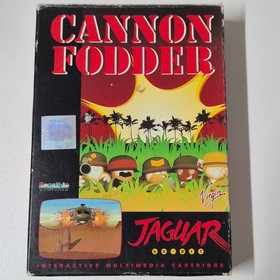 Cannon Fodder - Original Official Atari Jaguar Console Game Protective Case