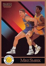 1990-91 SkyBox Basketball Mike Smrek Golden State Warriors #101