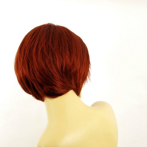 short wig for women smooth copper intense ref: LANA 350 PERUK - Picture 6 of 9