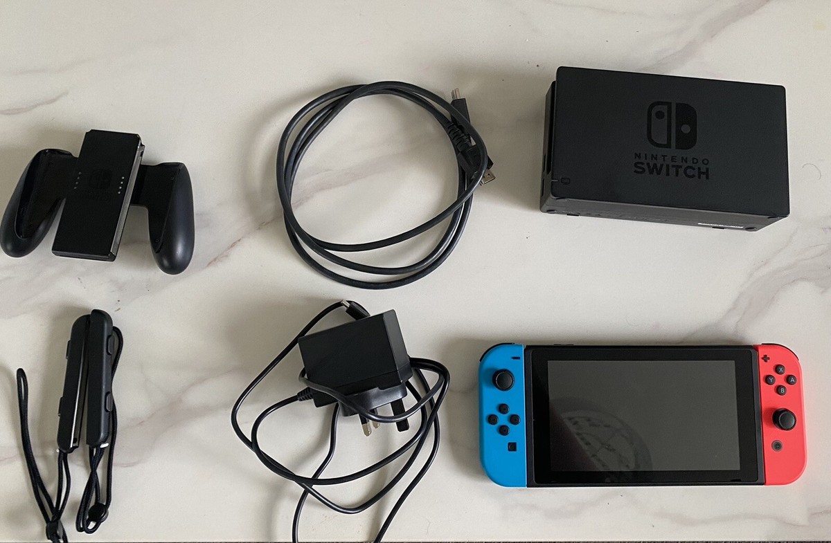 Nintendo Switch 32 GB Console - Neon Blue/Red for sale online