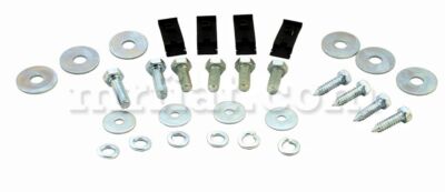 Set Of 5 Fender Mounting Bolts & Nuts – Fits Volvo Duett PV544 PV444 444 544 1954-1966, Swedish Car Parts