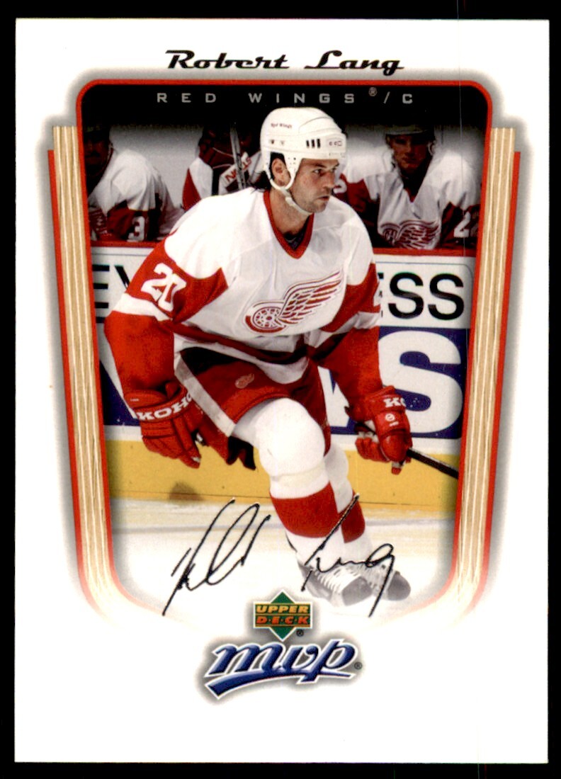 Robert Lang 2005-06 Upper Deck MVP #141 Detroit Red Wings