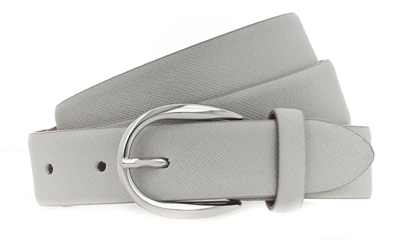 Vanzetti 30mm Cambered Leather Belt W95 Grey