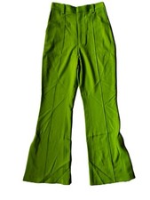 Lapointe Women’s Pants Size 4 New 100% Wool Light Green Made In USA
