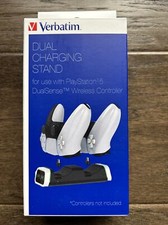 VERBATIM DUAL FAST CHARGING STAND FOR Playstation 5 FAST SHIPPING PS5