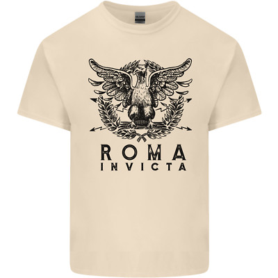 Roma Invicta Training Bodybuilding Gym Herren Baumwoll T-Shirt Tee Top