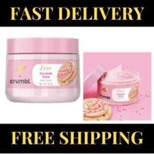 NEW Dove Crumbl Exfoliating Body, Hand Special Confetti Cake Scrub, 15 oz