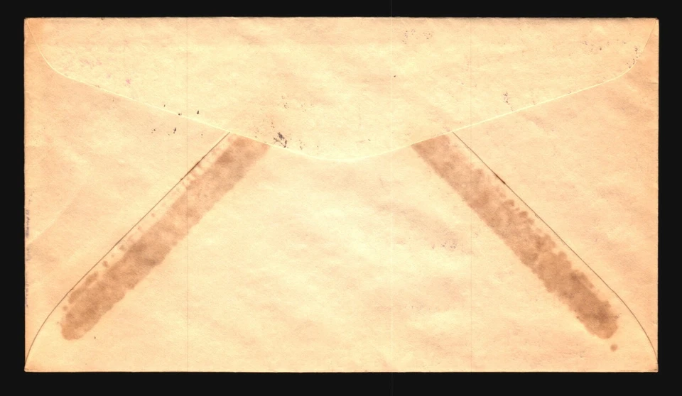 US SC# 871 FDC / Crosby Violet Cachet / Single - Z20571 - Image 2 of 2