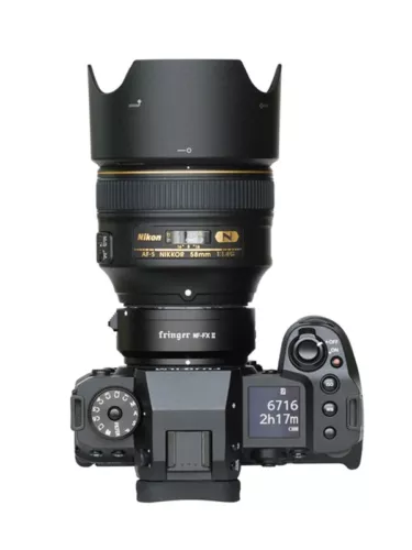 Adaptador de lente Fringer NF-FX II AF F Nikon F a Fujifilm X-T3 X-Pro3 X-T30 