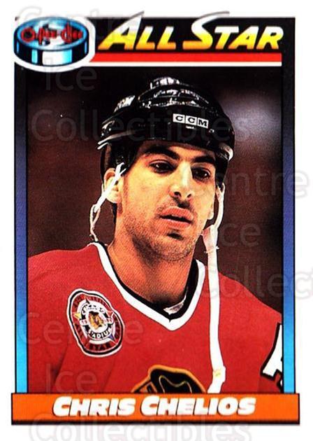 1991-92 O-Pee-Chee #268 Chris Chelios