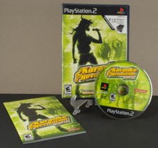 PS2 Karaoke Revolution Party Sony Playstation 2 COMPLETE CIB Konami
