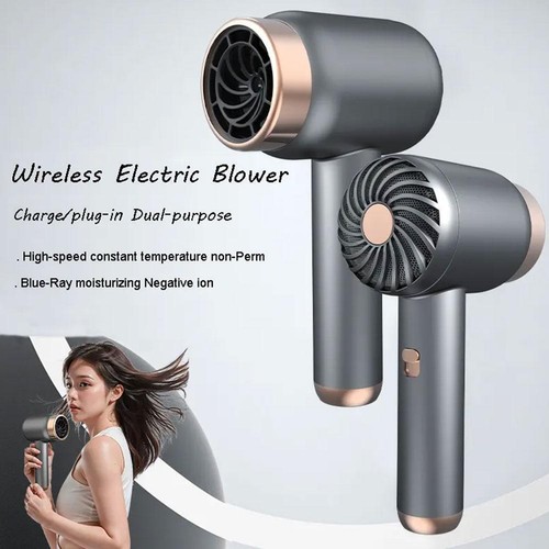 Wireless Hair Dryer Charging Portable USB Rechargeable Hairdryer GXB E9C0 J K4J6 - Picture 4 of 25
