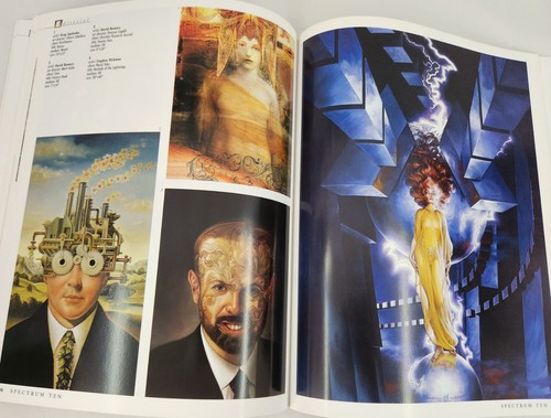 SPECTRUM 10 Best Contemporary Fantastic Art Softcover Christophe Vacher Cvr 2003 - Picture 13 of 17