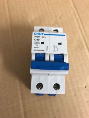 Chint MCB NB1-63CH2P ** 2-polige C-Kurve 10KA MCB neu verschiedene Bewertungen inkl. MwSt. Porto & Verpackung