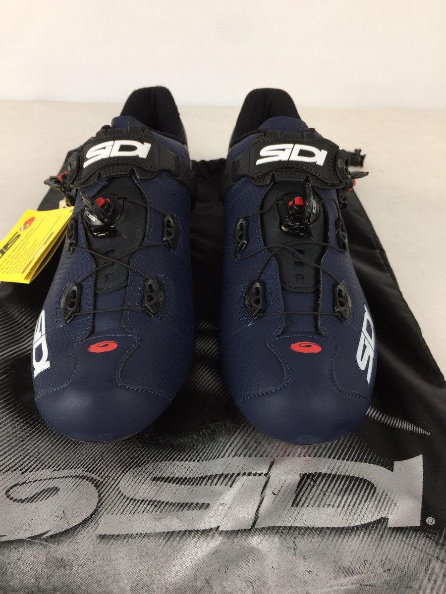 Sidi Wire Men's Road Cycling Shoes, Matte Blue/Black, M44