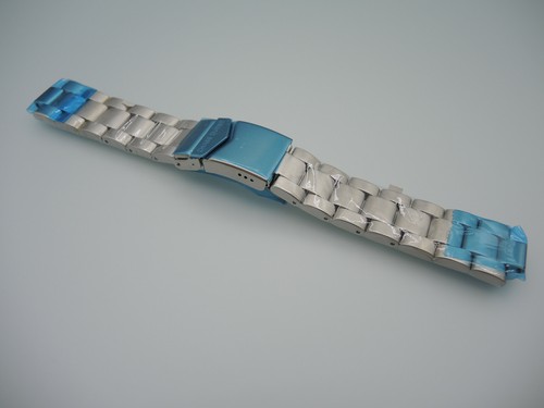 Cinta de acero Chase-Durer, 20 mm, pulsera, correa, pulsera de acero, pulsera, NUEVO DE LOTE ANTIGUO - Imagen 2 de 5