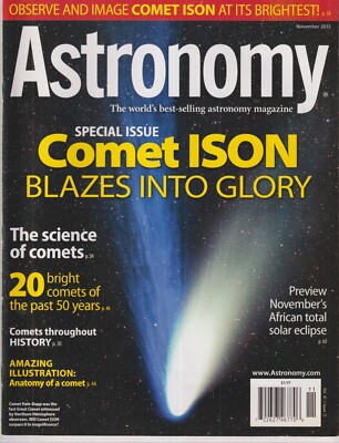 Astronomy November 2013 Comet ISON  Blazes Into Glory (Special Issue)  (Magazine
