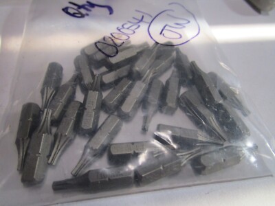 T-10 Torx  1/4''Hex 1''OAL Rock River  Insert Bit QTY 30