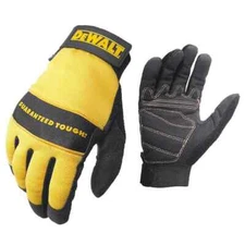 Radians Dewalt DPG20 All Purpose Synthetic Leather Gloves (Size: M-L)
