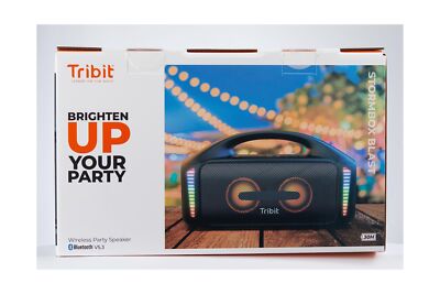 Tribit StormBox Blast Portable Speaker: 90W Loud Stereo Sound with