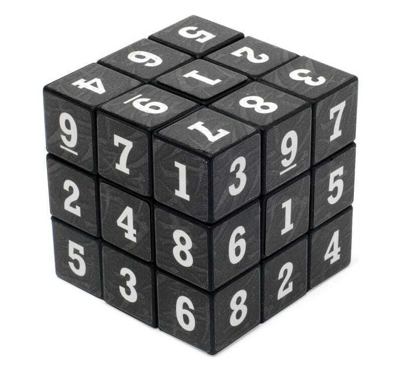 Sudoku Rubik's Cube Combo – Number Puzzle Game & Mind Toy For All Ages