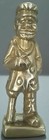 Vintage Solid Brass Peg Leg Sea Captain Figurine — photo 1