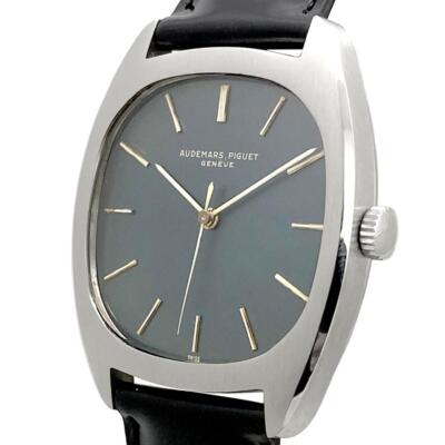 AUDEMARS PIGUET 5369 Manual Blue Dial Tonneau Stainless Steel