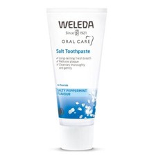 Weleda Salt Fluoride Free Toothpaste Salty Peppermint Flavour - 75ml 141.73 per litre