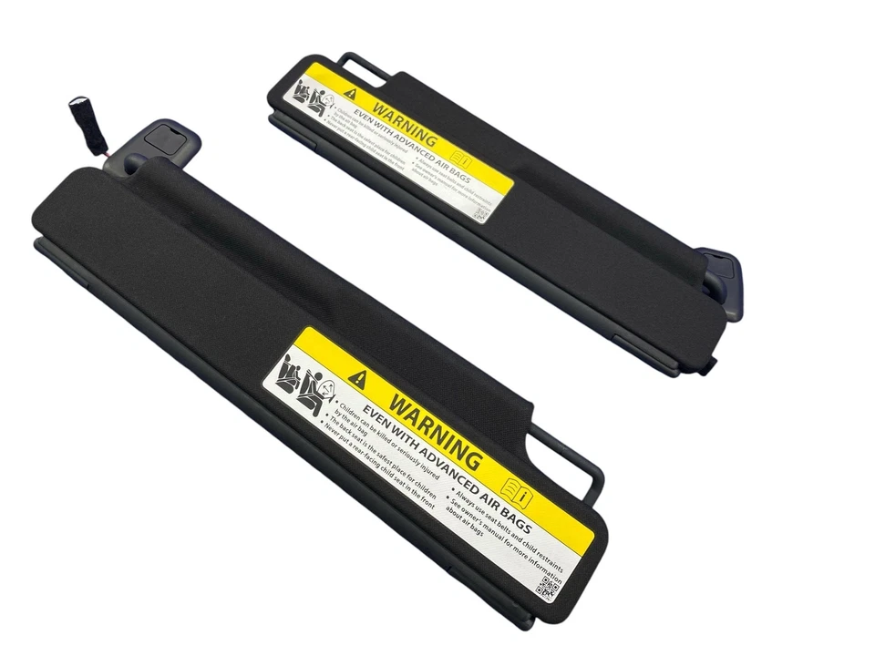 Parasol delantero izquierdo derecho Fisker Ocean 2023 con iluminación LED NEGRO OEM Foto 4 de 4