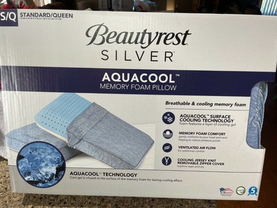 aquacool memory foam pillow