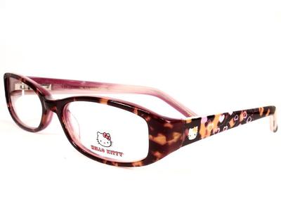 Hello Kitty 231 Demi Brown 1 50-16-125 Girls Children New Optical Eyeglasses
