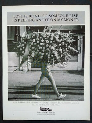Abbey National Current Account - 1990's Magazine Advert #B5669