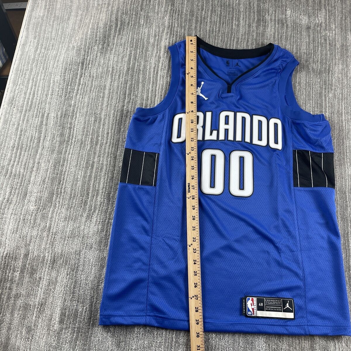 Nike Orlando Magic 00 GORDON Blue Swingman Basketball Jersey Mens L  undershirt