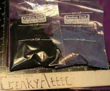 PURPLE MOIRE THICK BLACK 2 EMBOSSING POWDERS OUNCE 331 CREAKYATTIC