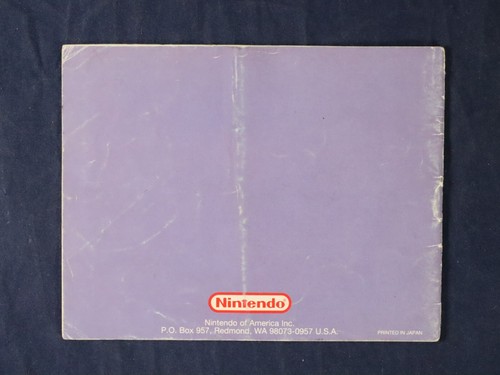 Tetris NES Instruction Booklet {NES Manual No Tracking} - Picture 2 of 2