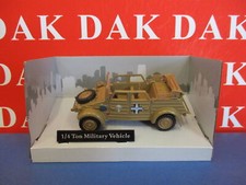 Die cast 1/43 Modellino Auto Volkswagen Kubelwagen Typ 82 aperta DAK 1941